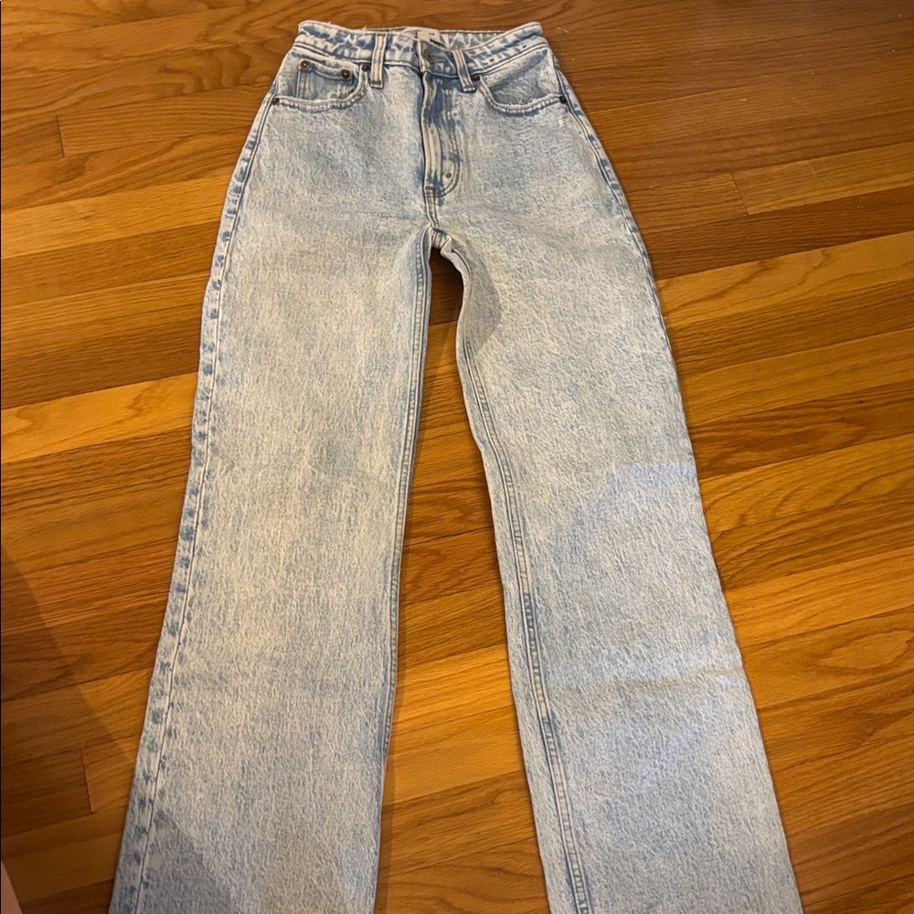 Abercrombie Light Wash Denim Jeans